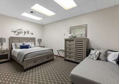 Photo showcasing the interior of one of Elite Sleep's sleep testing luxury suites